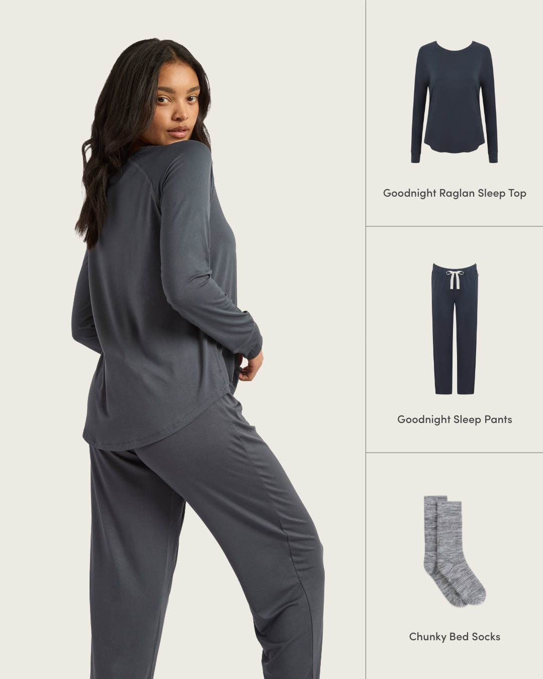 Cozy Sleep Set - Storm