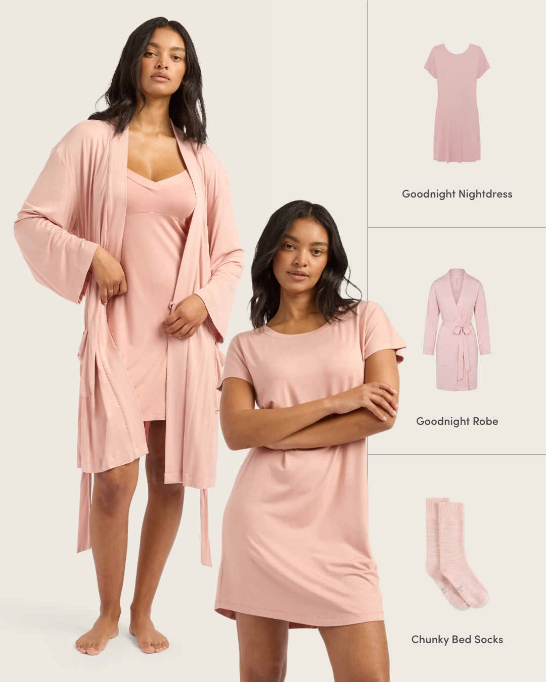 Rest & Reset Set - Dusty Pink