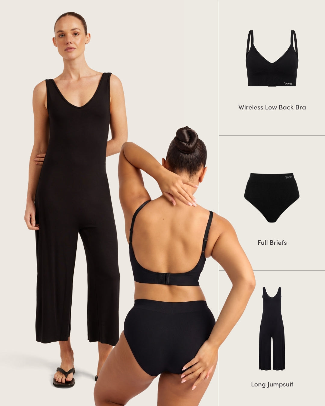 Jumpsuit Outfit Pack - Black