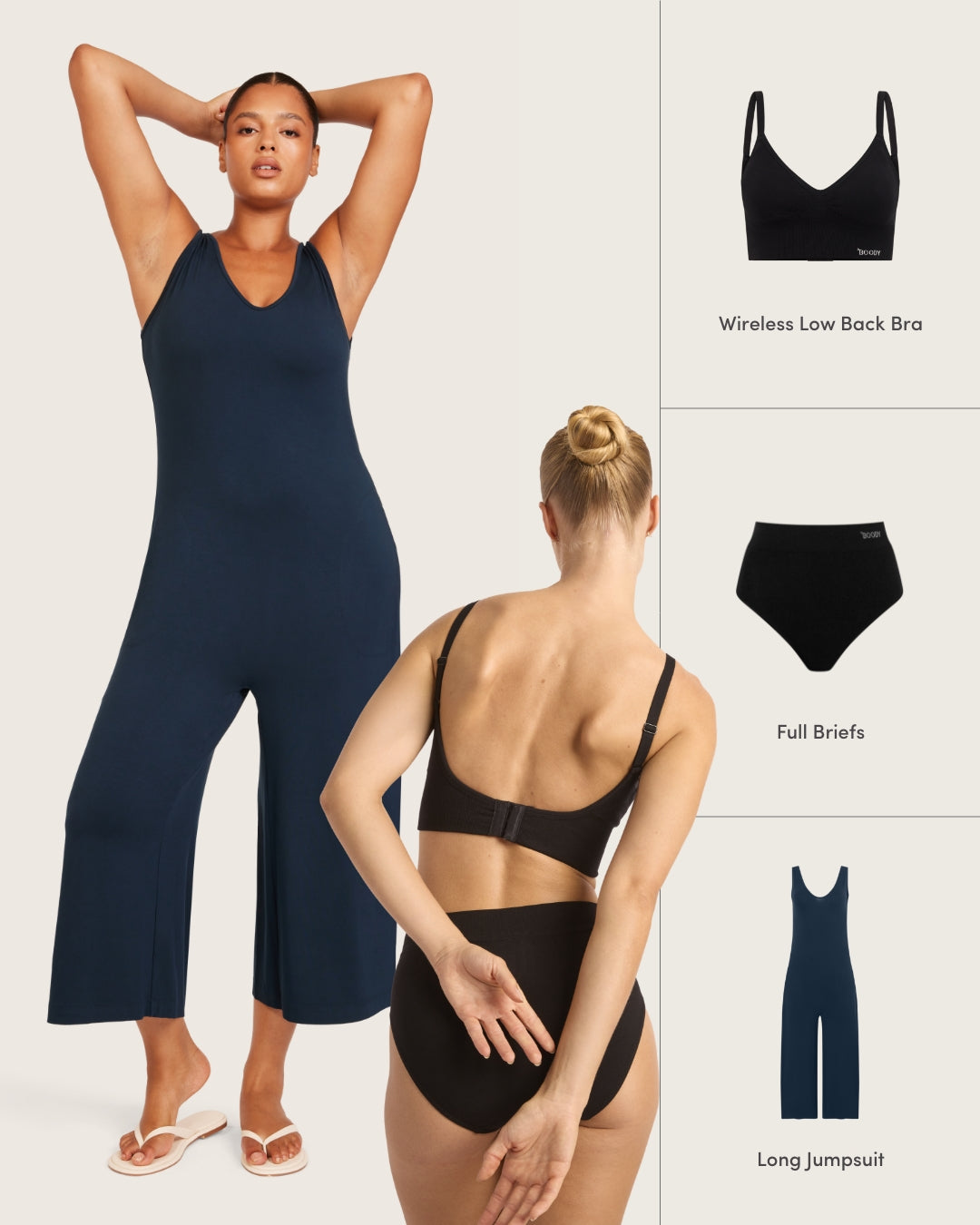 Jumpsuit Outfit Pack - Midnight/Black