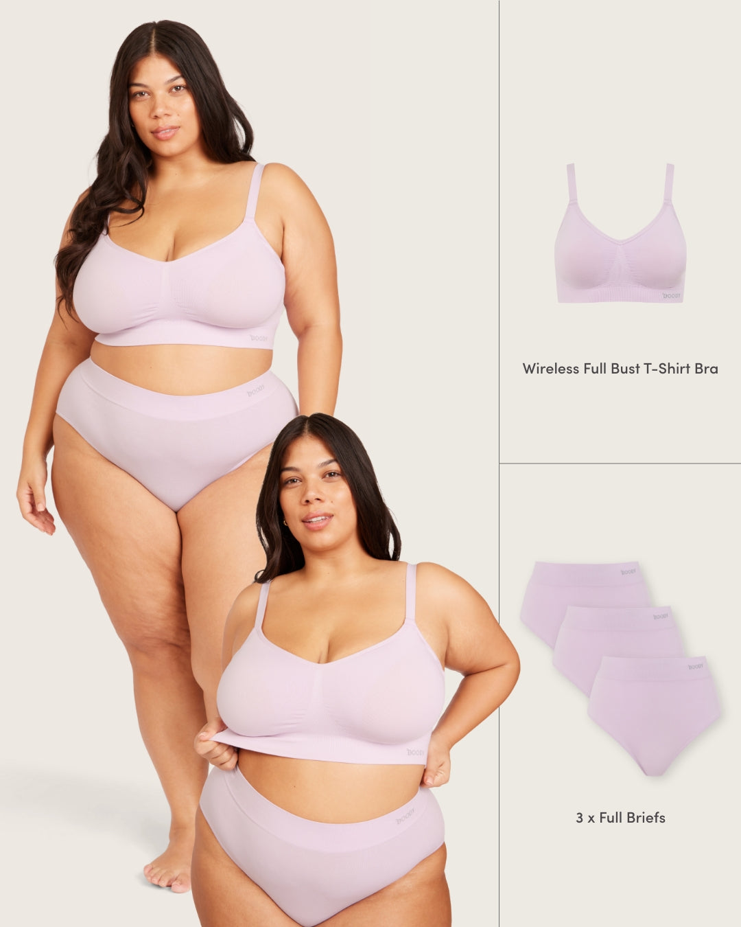 Full Bust Everyday Comfort Pack - Orchid