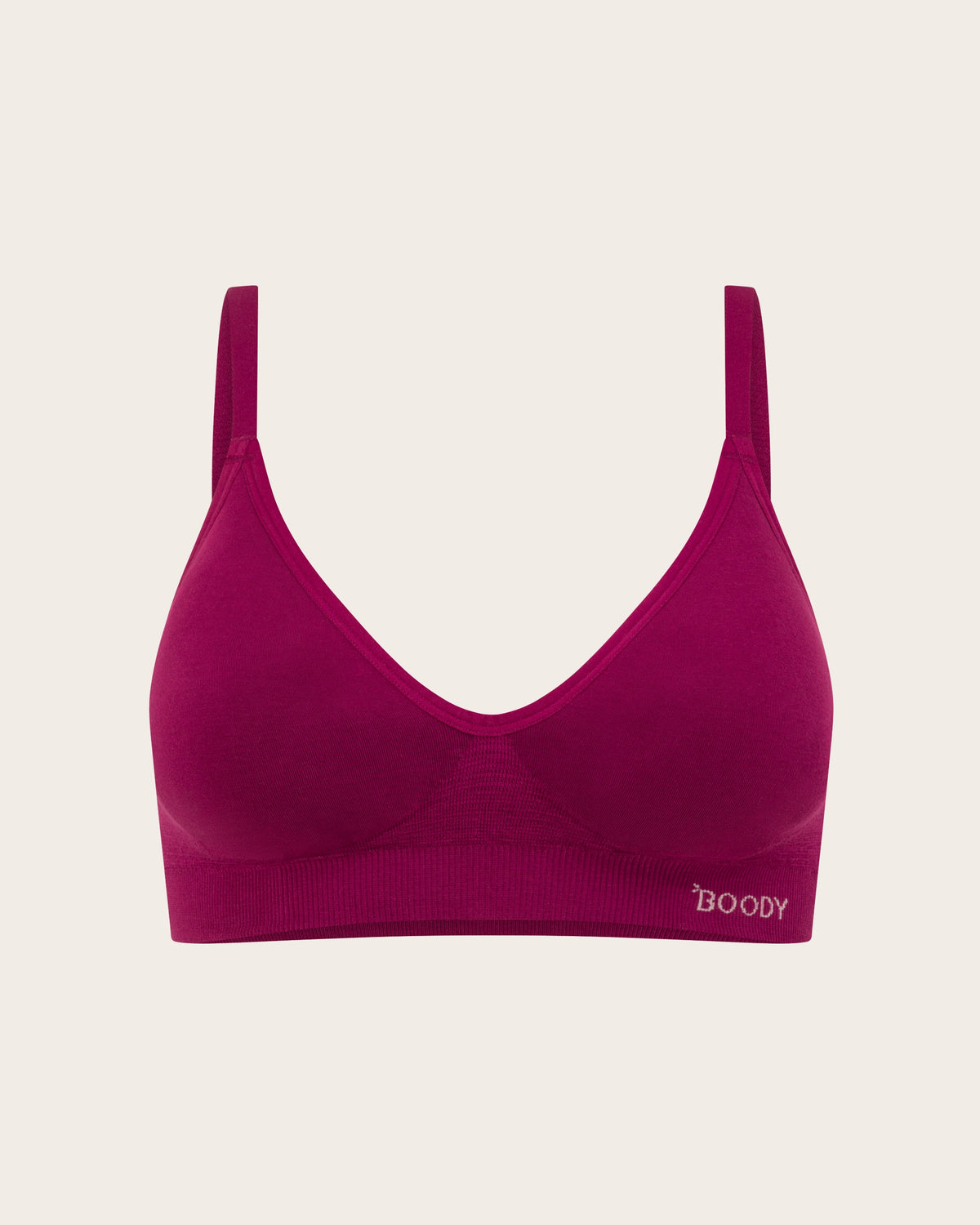 Wireless T-Shirt Bra - BCAM Dark Pink
