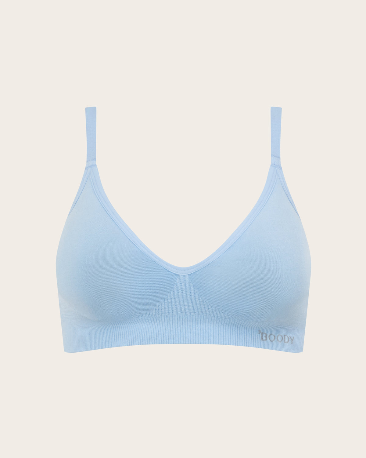 Wireless T-Shirt Bra - Sky Blue