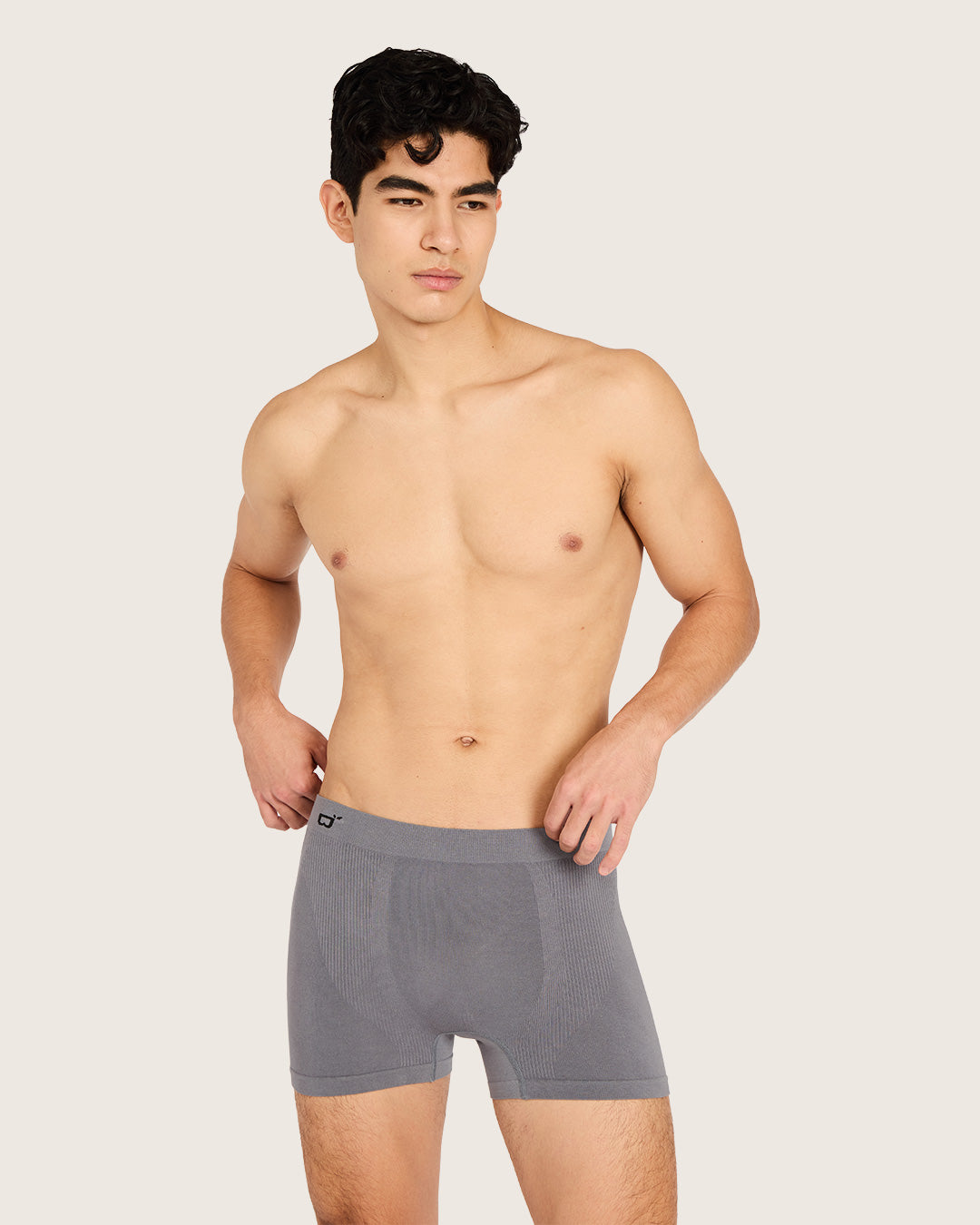 Men's Seamfree Boxer Briefs - Charcoal