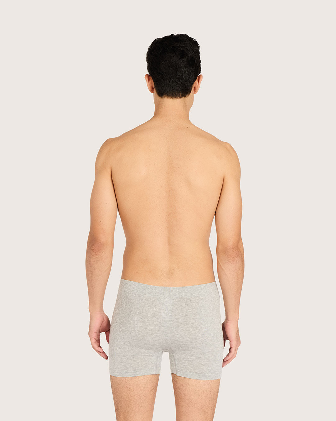 Men's Seamfree Boxer Briefs - Light Grey Marl