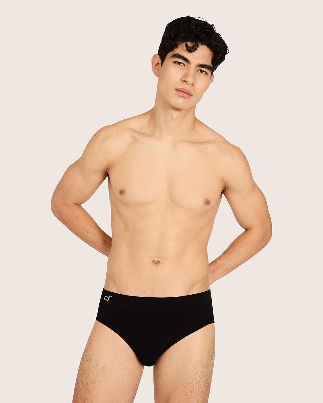 Men's Seamfree Briefs - Black