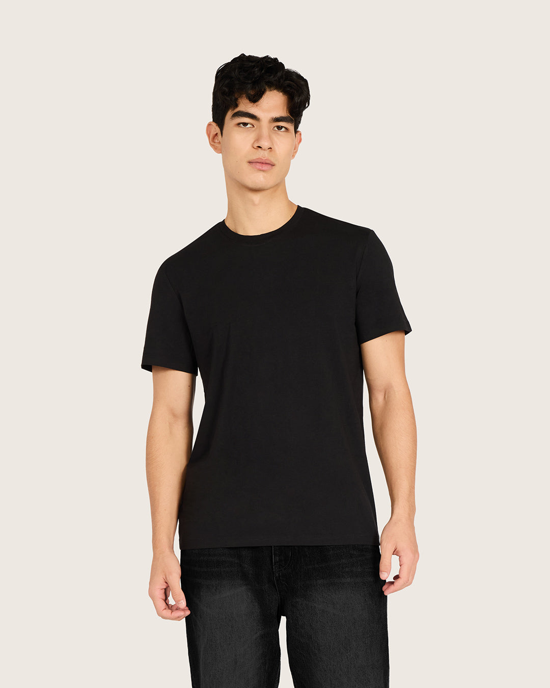Men's Classic Crew Neck T-Shirt - Black