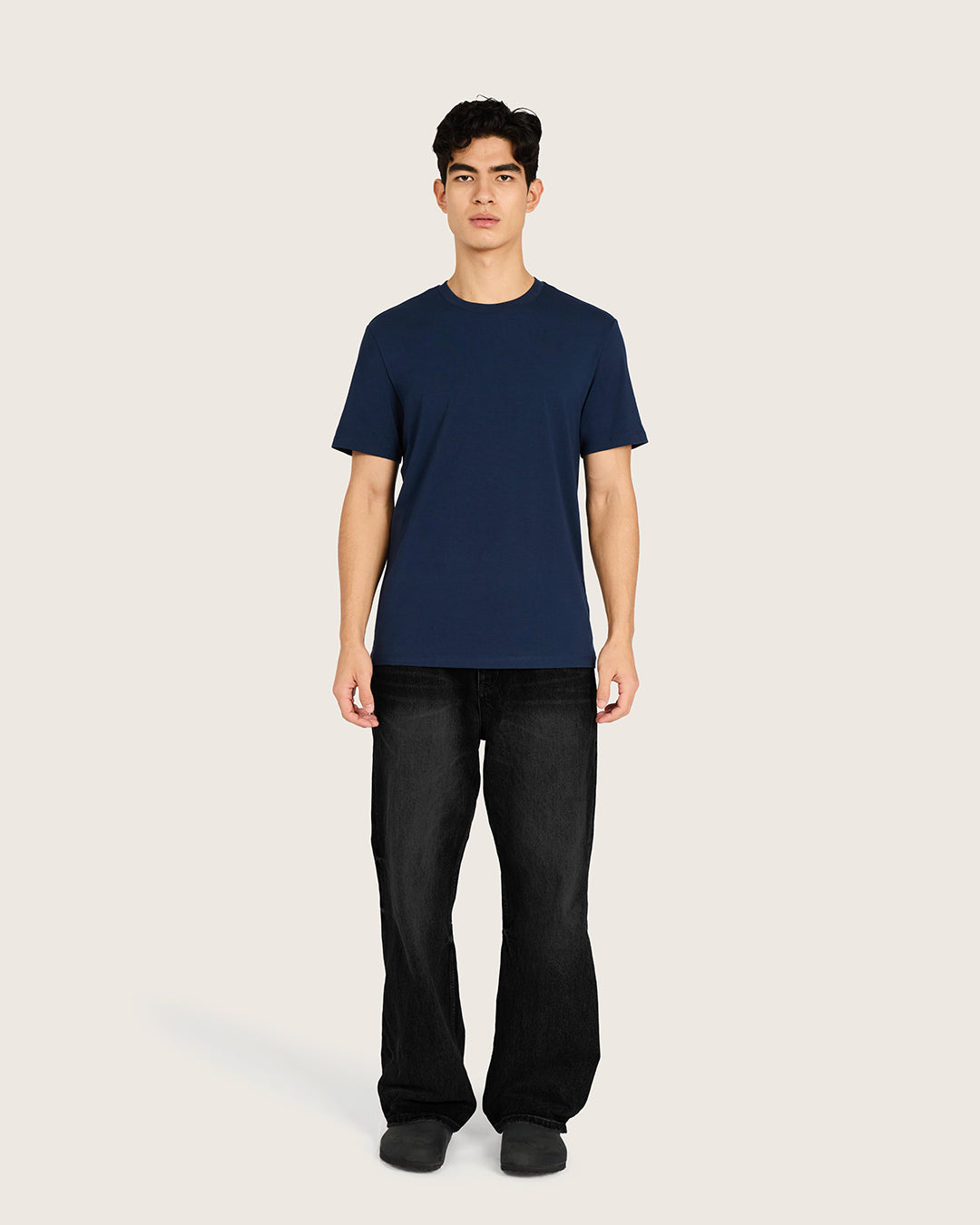 Men's Classic Crew Neck T-Shirt - Navy