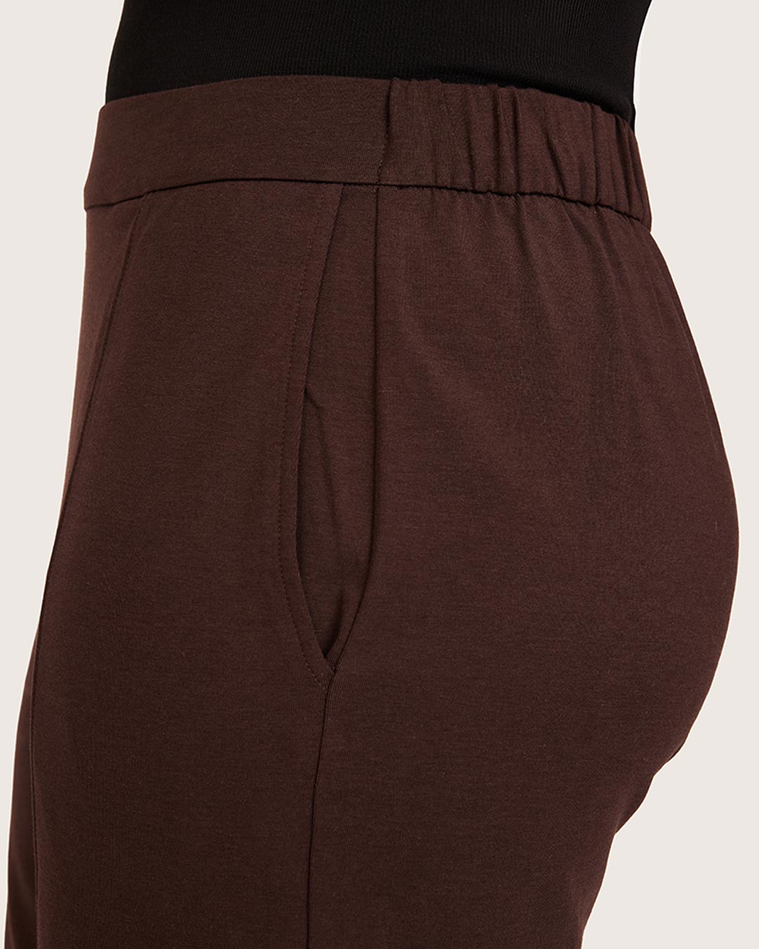 Relaxed Leg Pants - Short - Carob