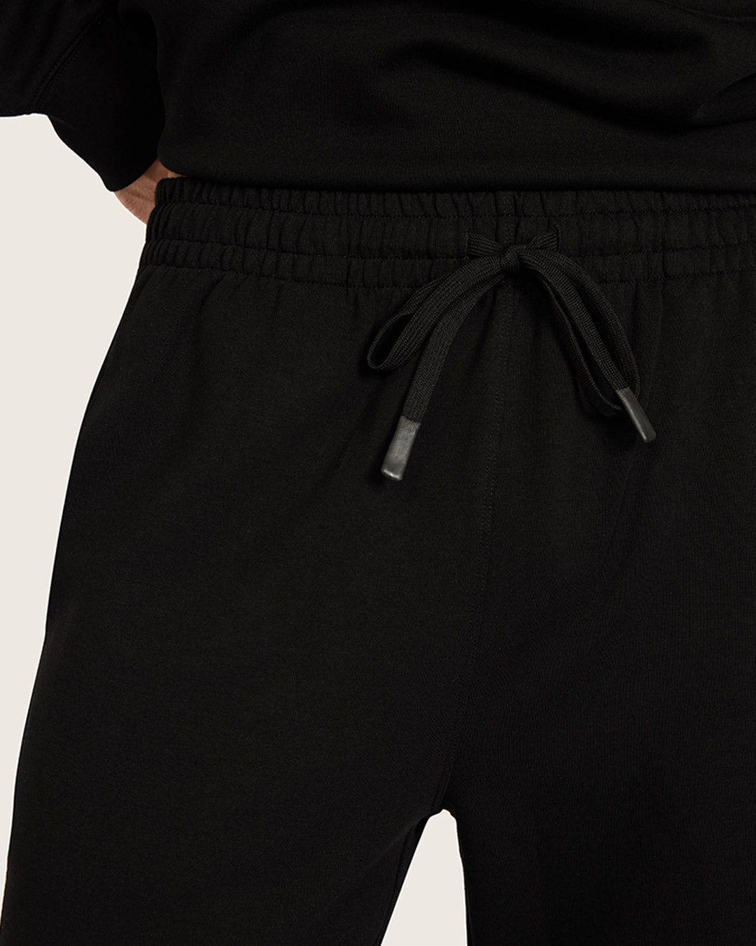 Men's Cuffed Sweat Pants - Black