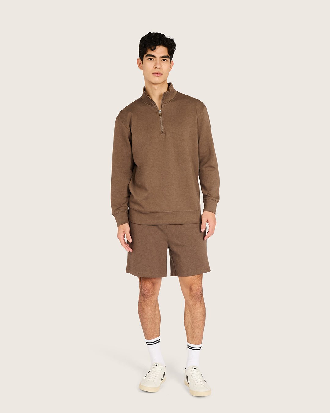 Men's Sweat Shorts 6" - Oyster