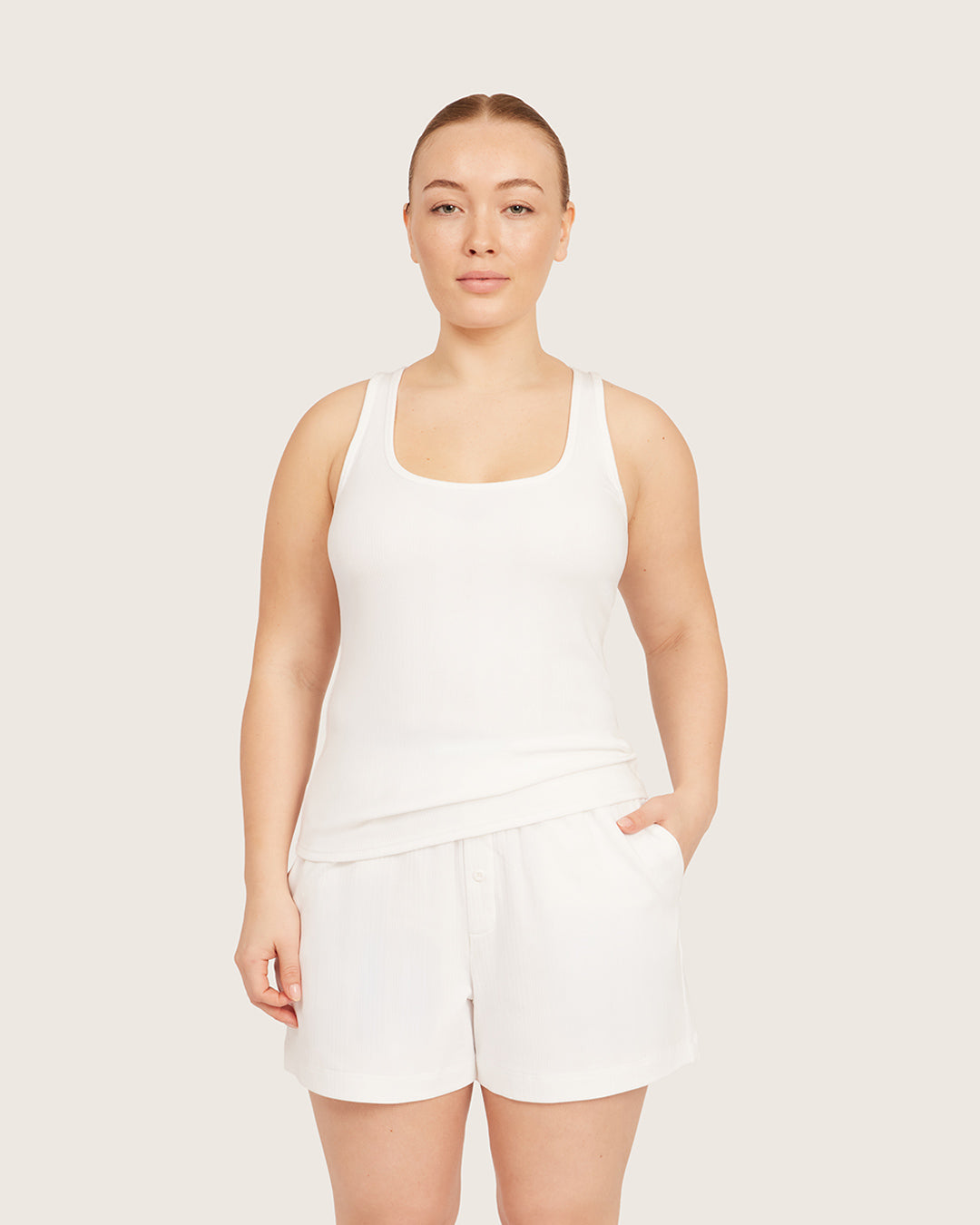 Lounge Shorts - Chalk White