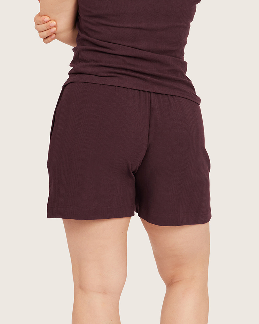 Lounge Shorts - Mulberry