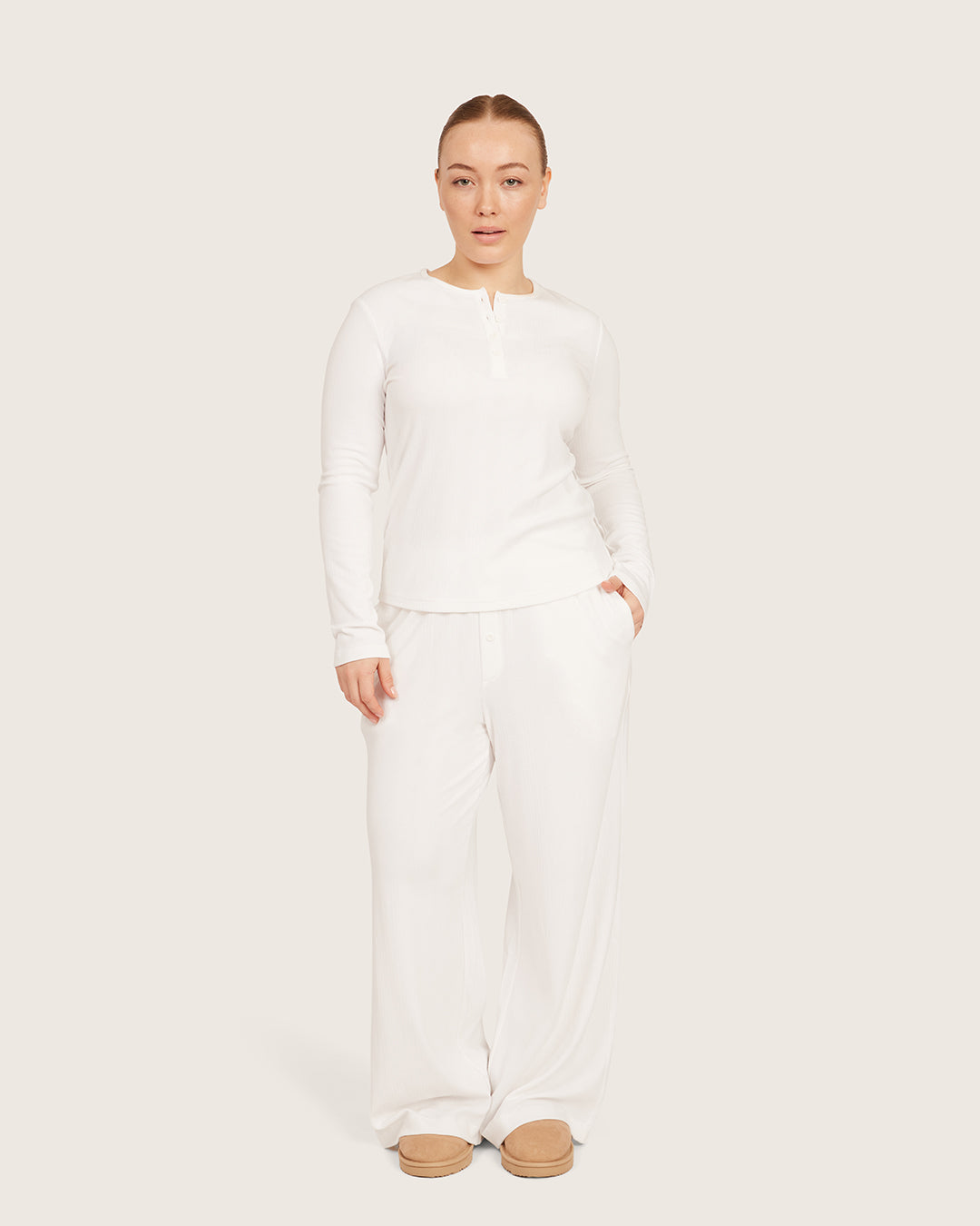 Lounge Pants - Chalk White