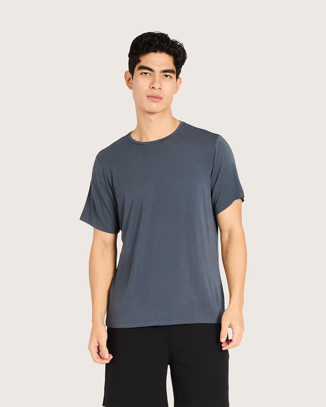 Men's Base Layer Crew Neck T-Shirt - Storm