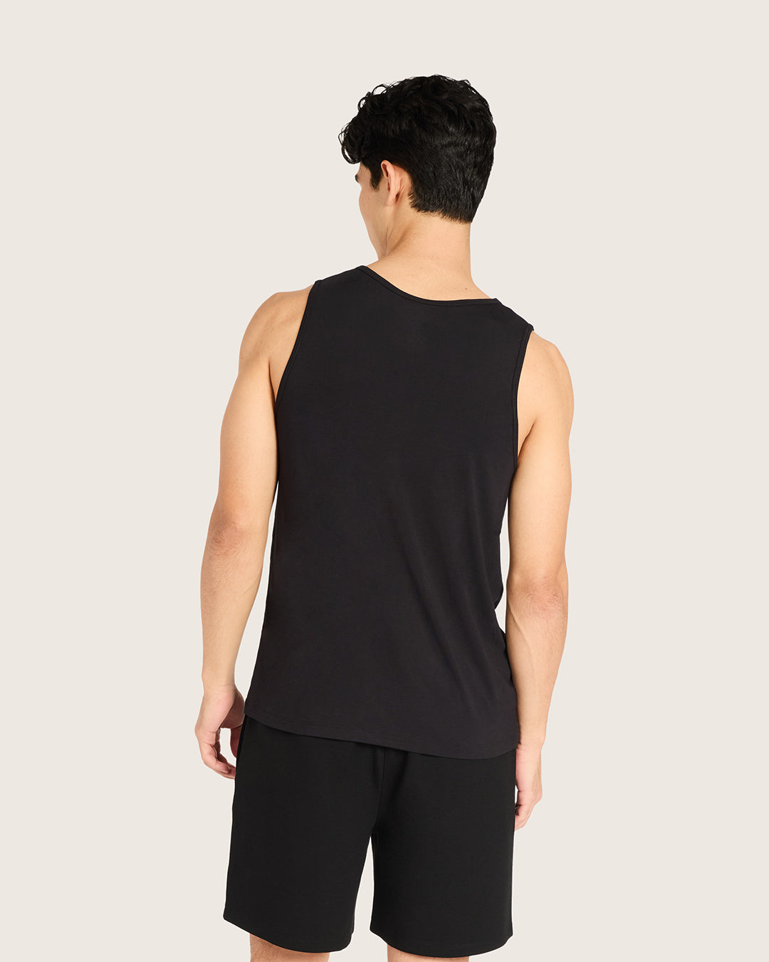 Men's Base Layer Tank Top - Black