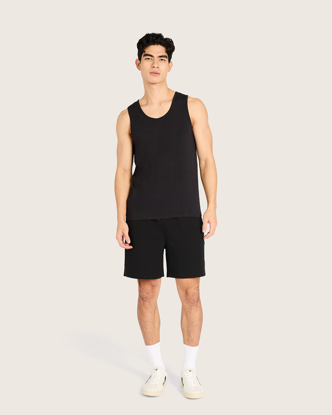 Men's Base Layer Tank Top - Black