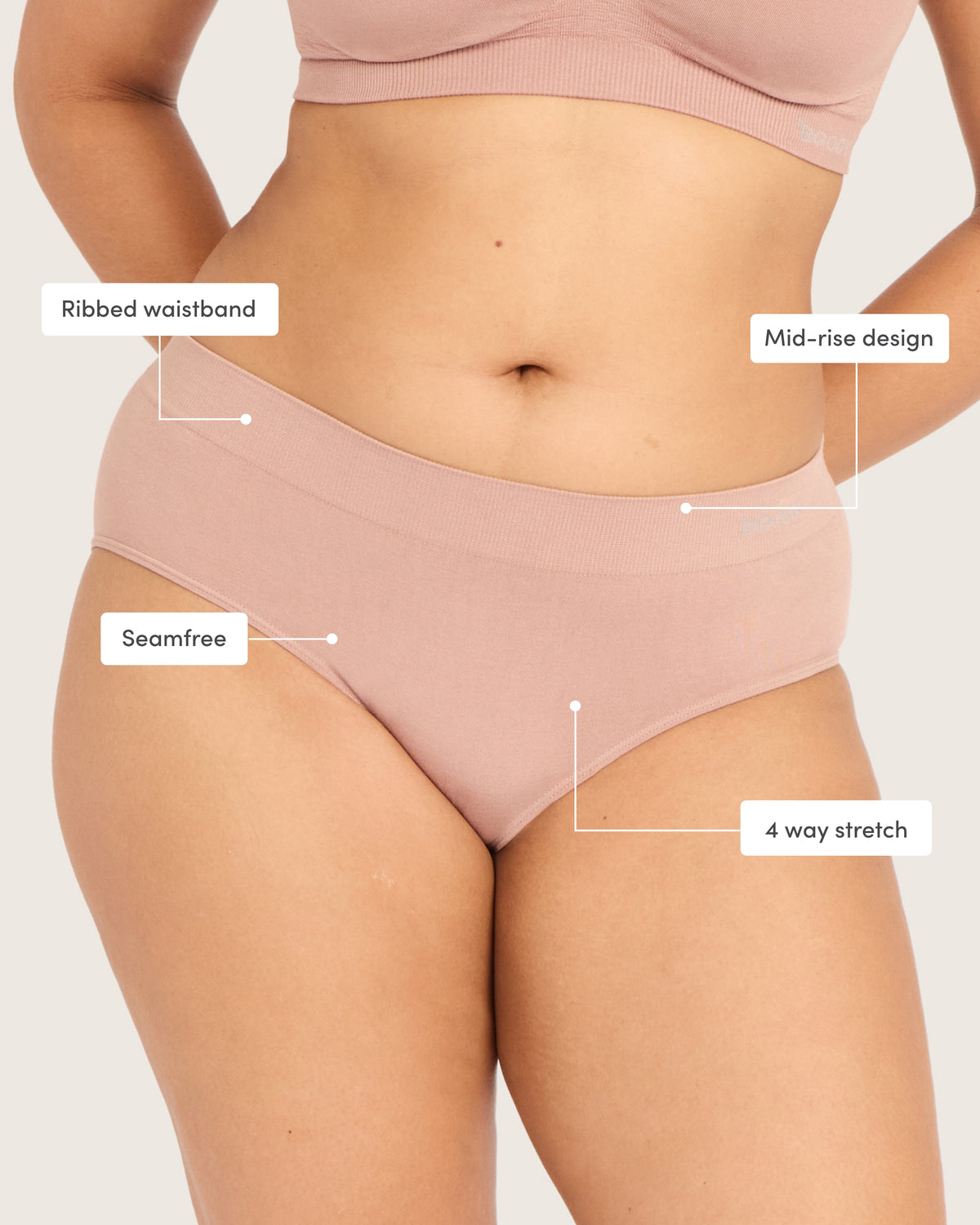 Midi Briefs - Chai