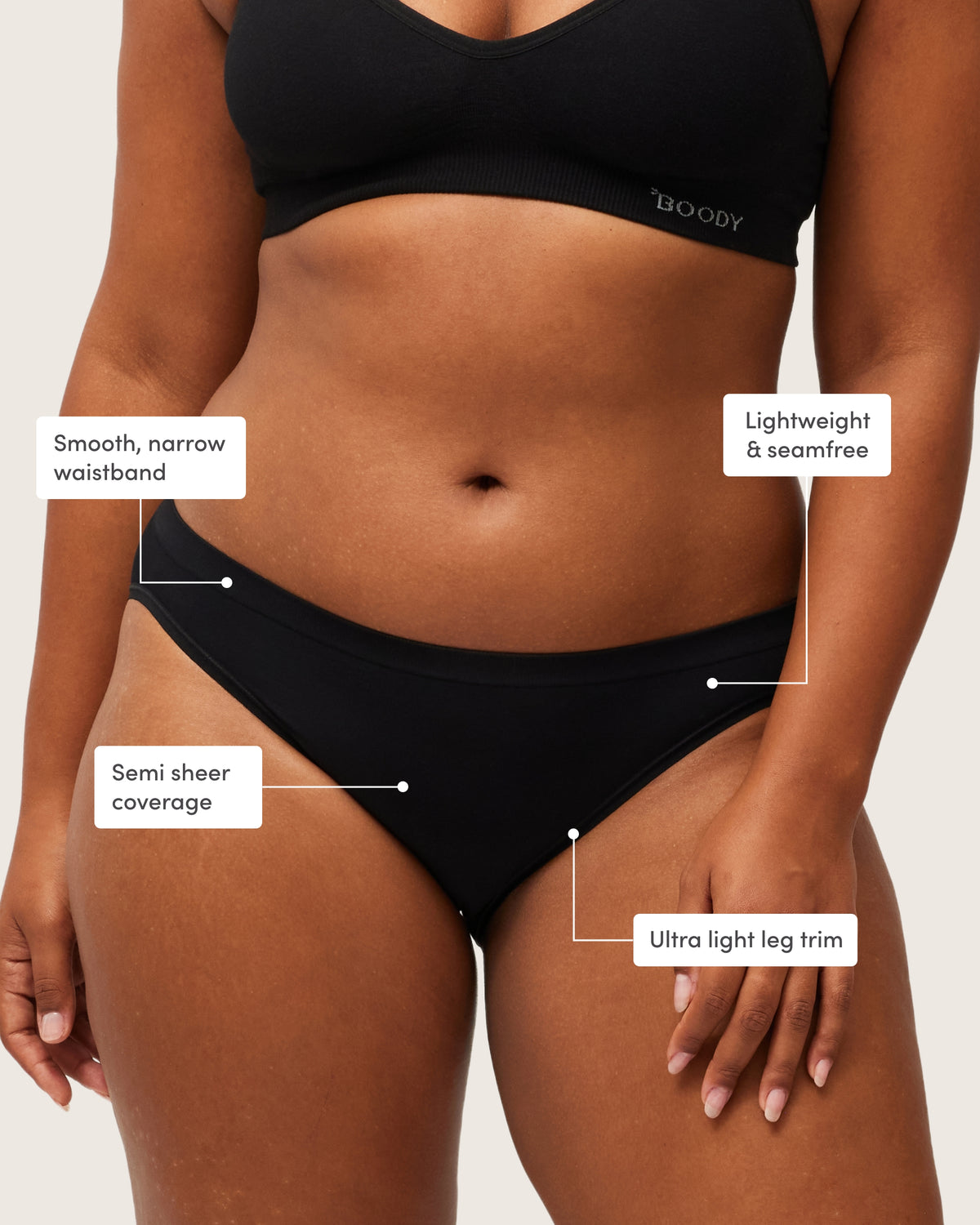UltraLyte Classic Bikini - Black