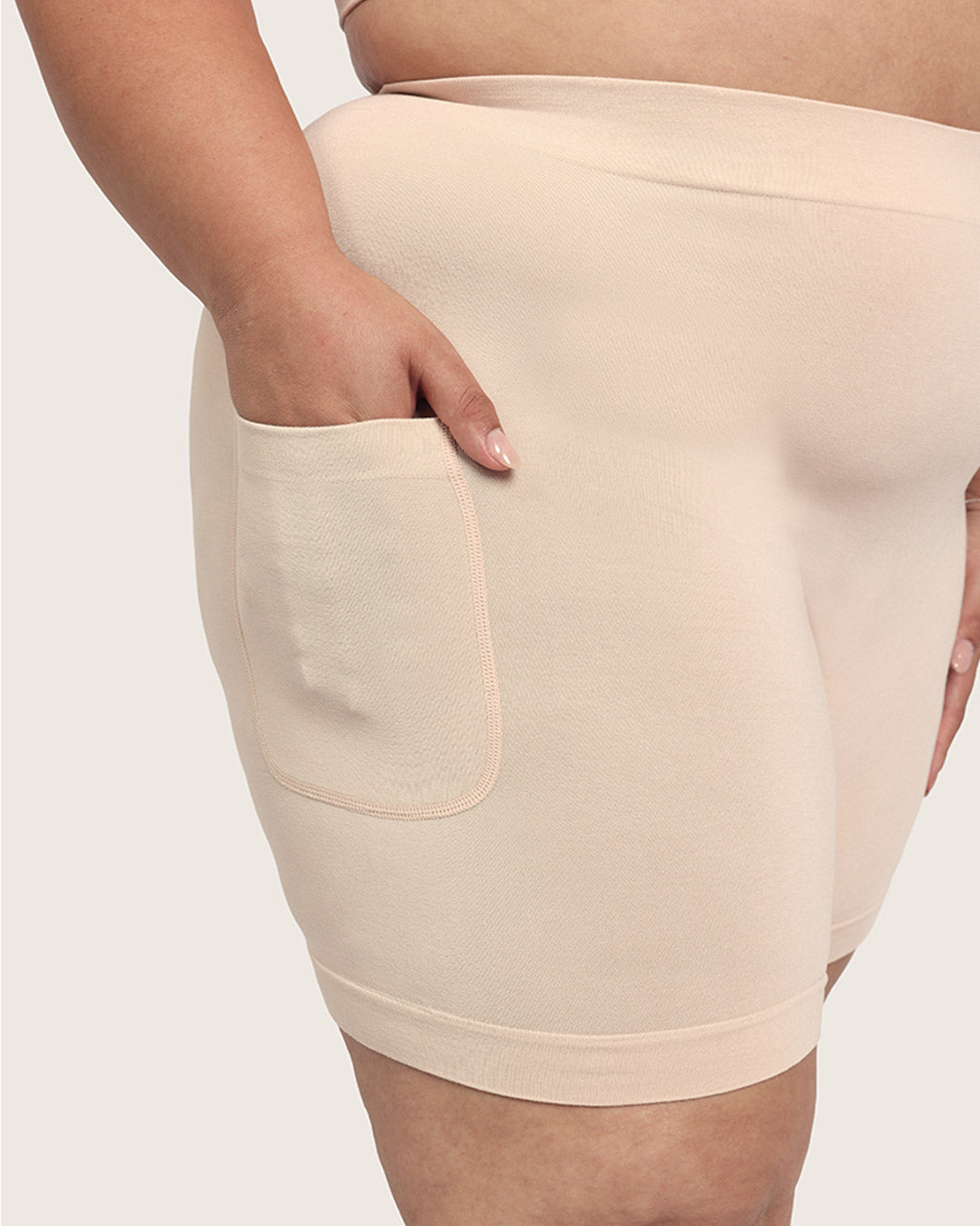 Seamfree Undershorts with Pocket 6" - Shell
