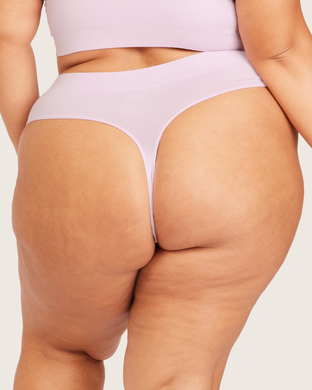 High Waist G-String - Orchid