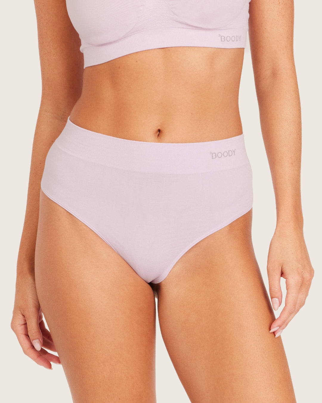High Waist G-String - Orchid
