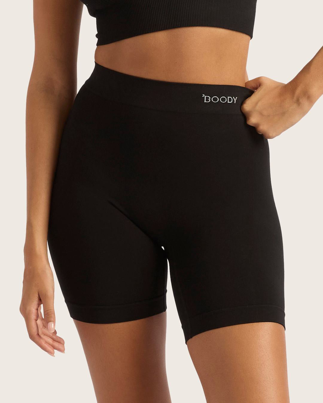 Seamfree Undershorts 6" - Black