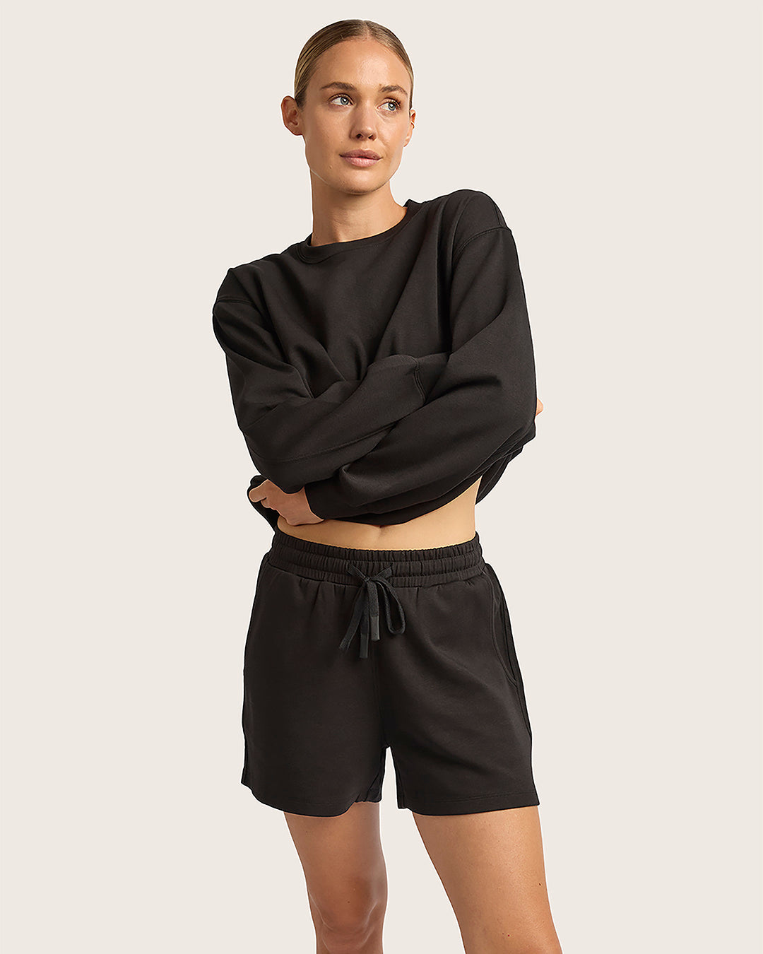 Women's Sweat Shorts 3" - Black