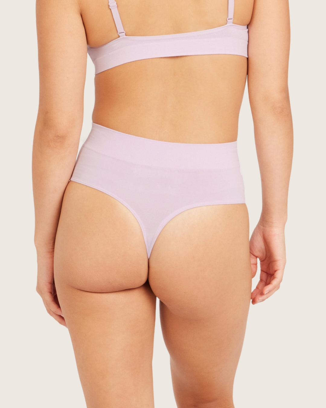 High Waist G-String - Orchid