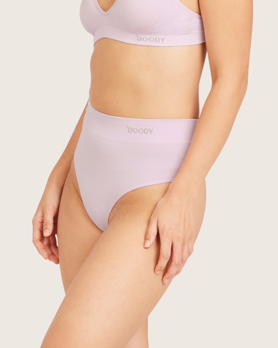High Waist G-String - Orchid