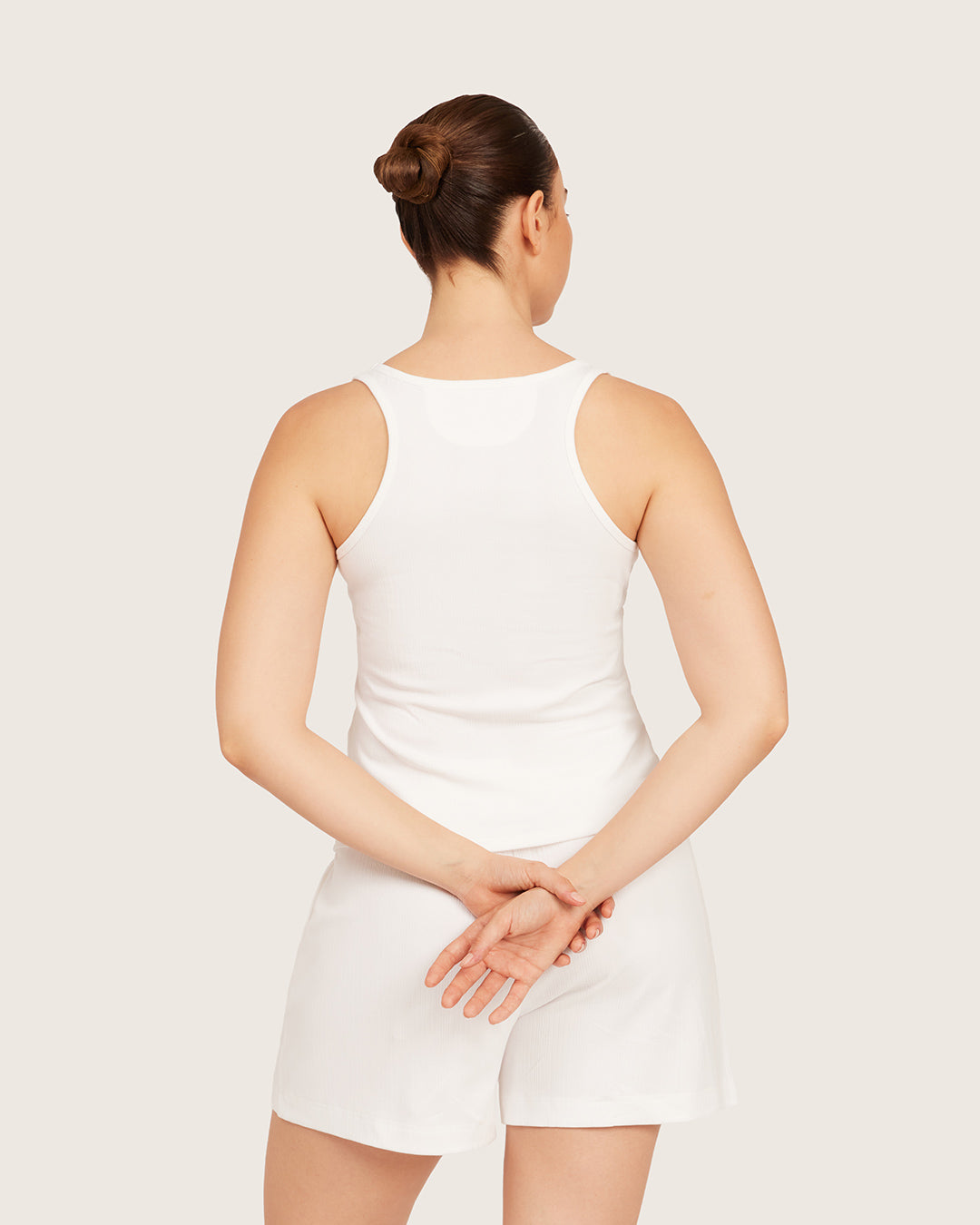 Lounge Tank Top - Chalk White