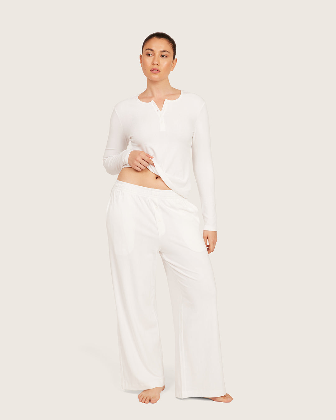 Lounge Pants - Chalk White