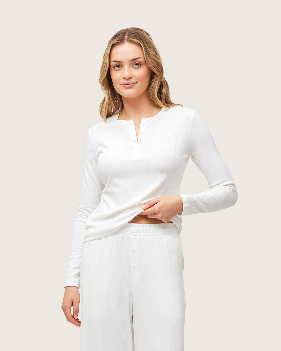 Lounge Pants - Chalk White
